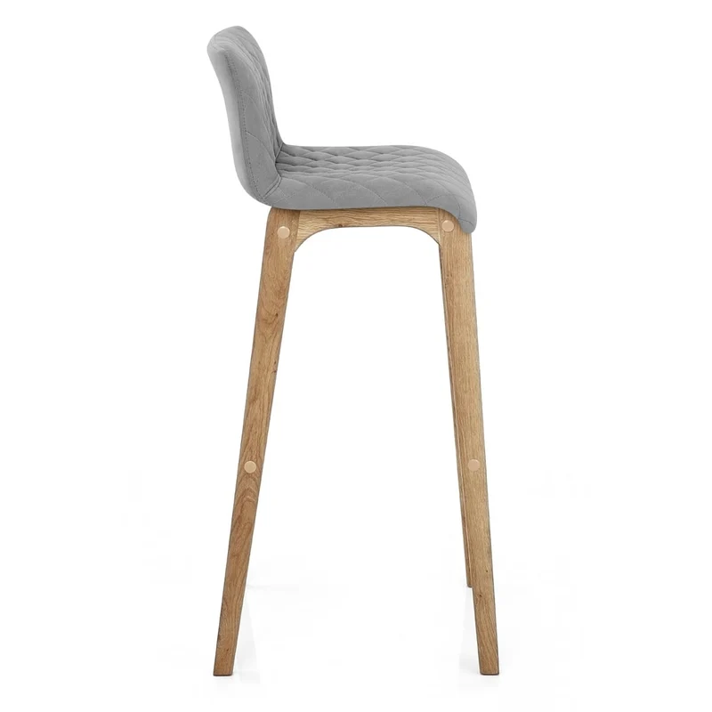 Tabouret de Bar Velours - Colt Gris