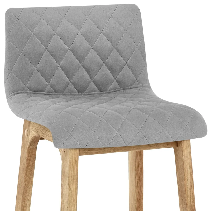 Tabouret de Bar Velours - Colt Gris