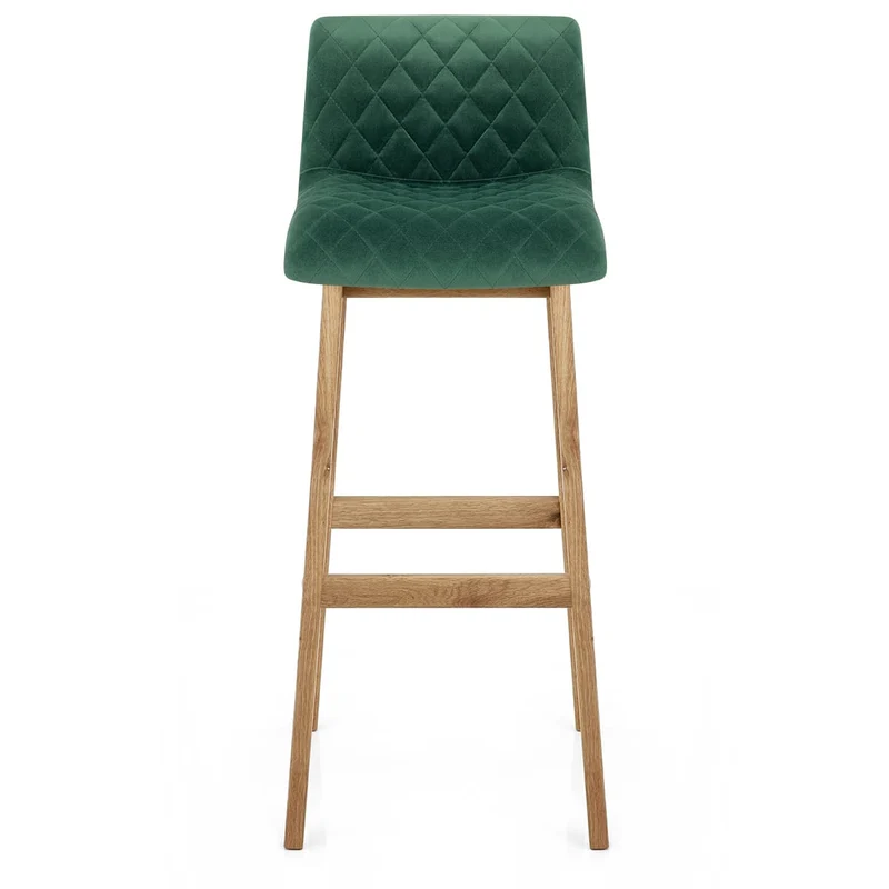 Tabouret de Bar Velours - Colt Vert