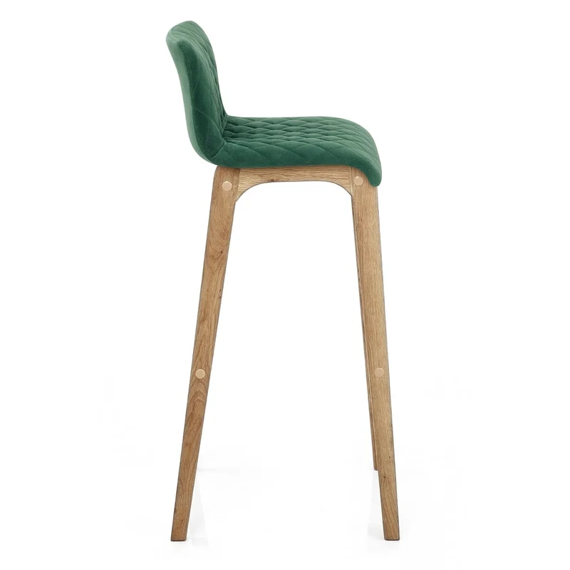 Tabouret de Bar Velours - Colt Vert