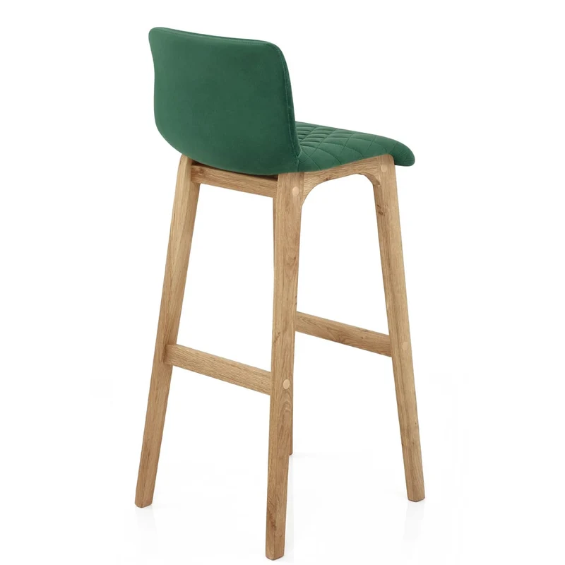 Tabouret de Bar Velours - Colt Vert