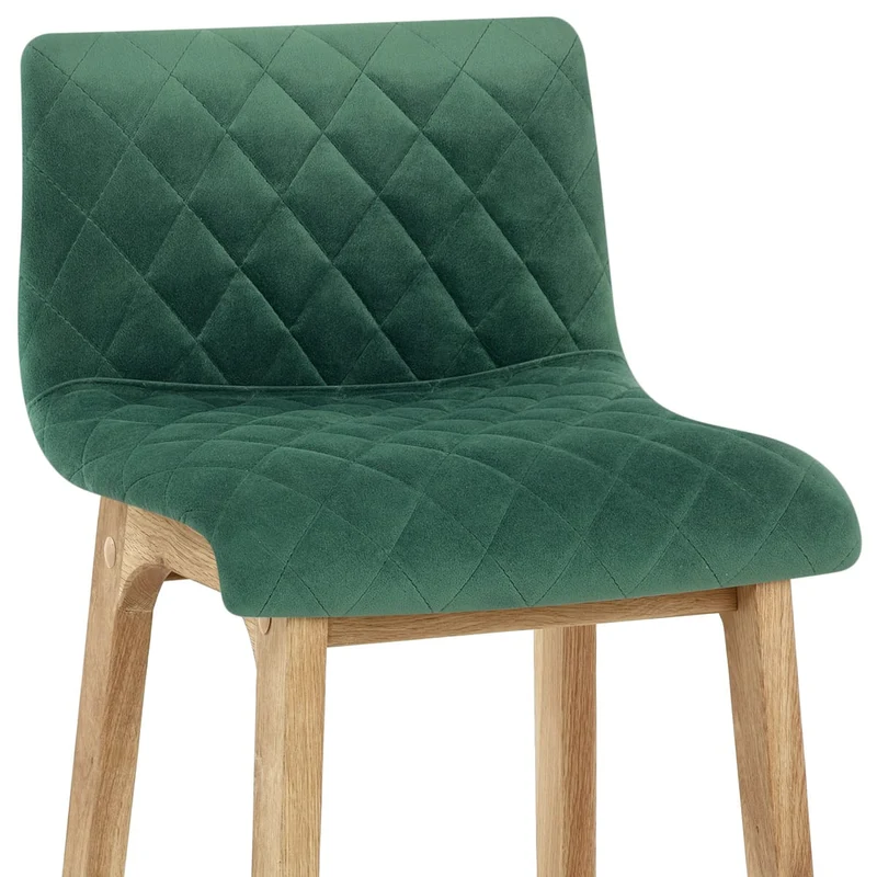 Tabouret de Bar Velours - Colt Vert