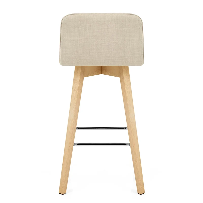 Chaise de Bar Bois - Tide Crème