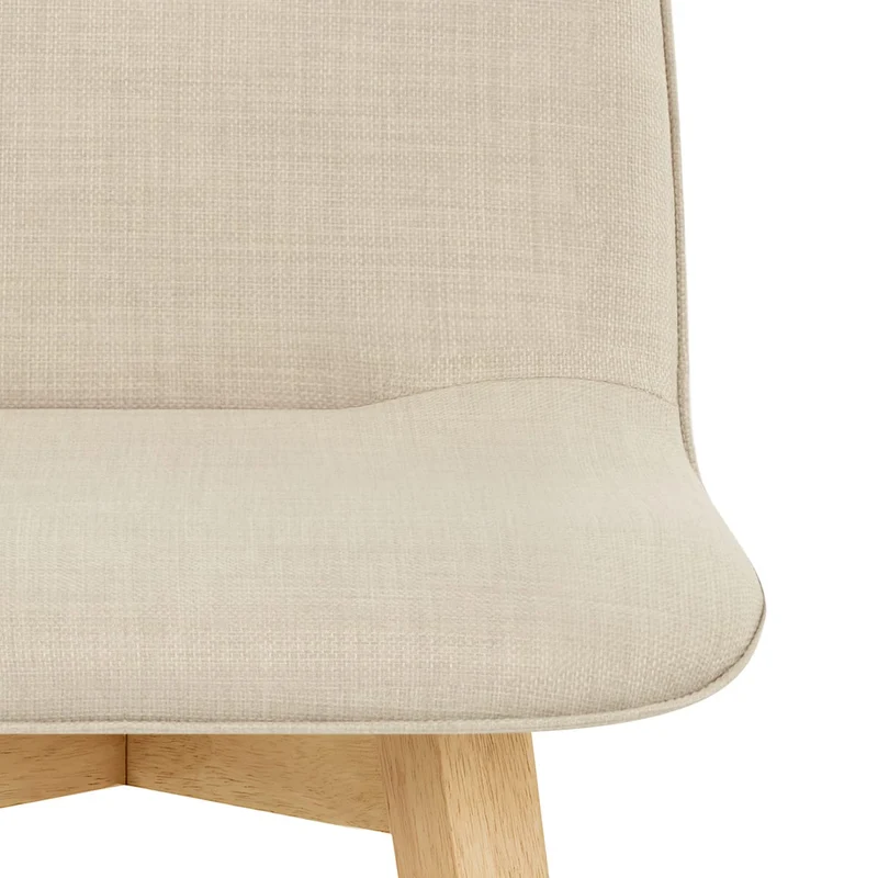 Chaise de Bar Bois - Tide Crème