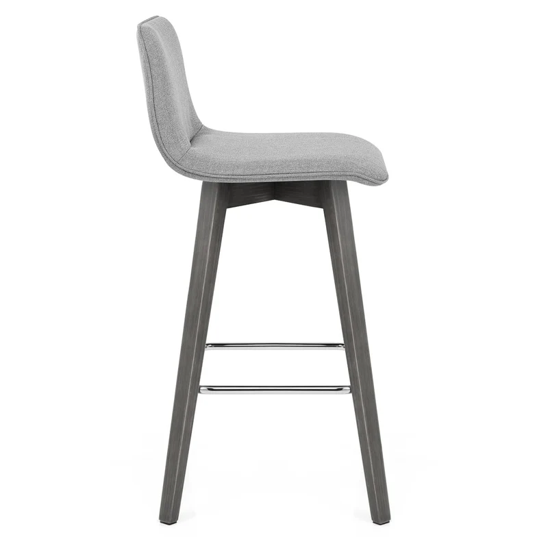 Chaise de Bar Bois Gris - Tide Gris