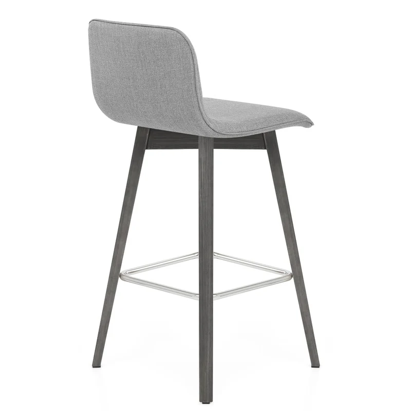 Chaise de Bar Bois Gris - Tide Gris