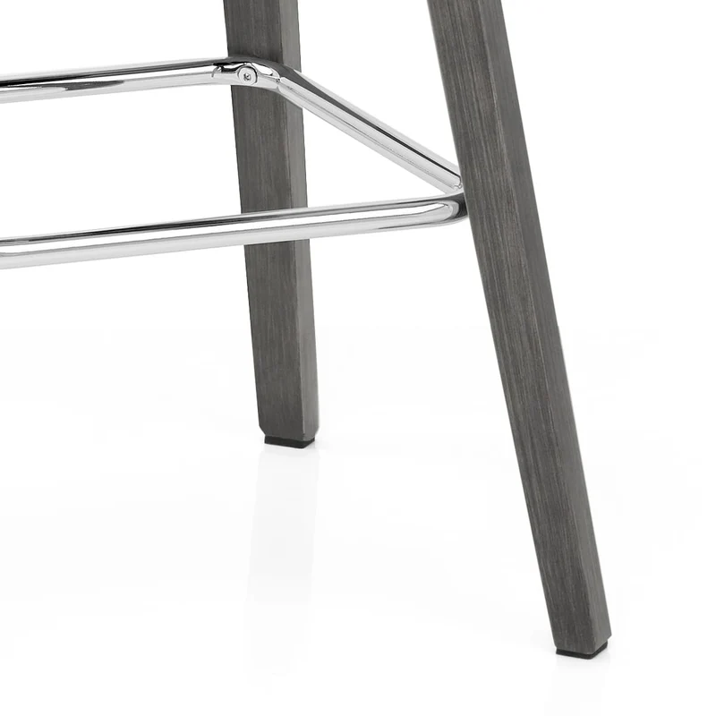 Chaise de Bar Bois Gris - Tide Gris