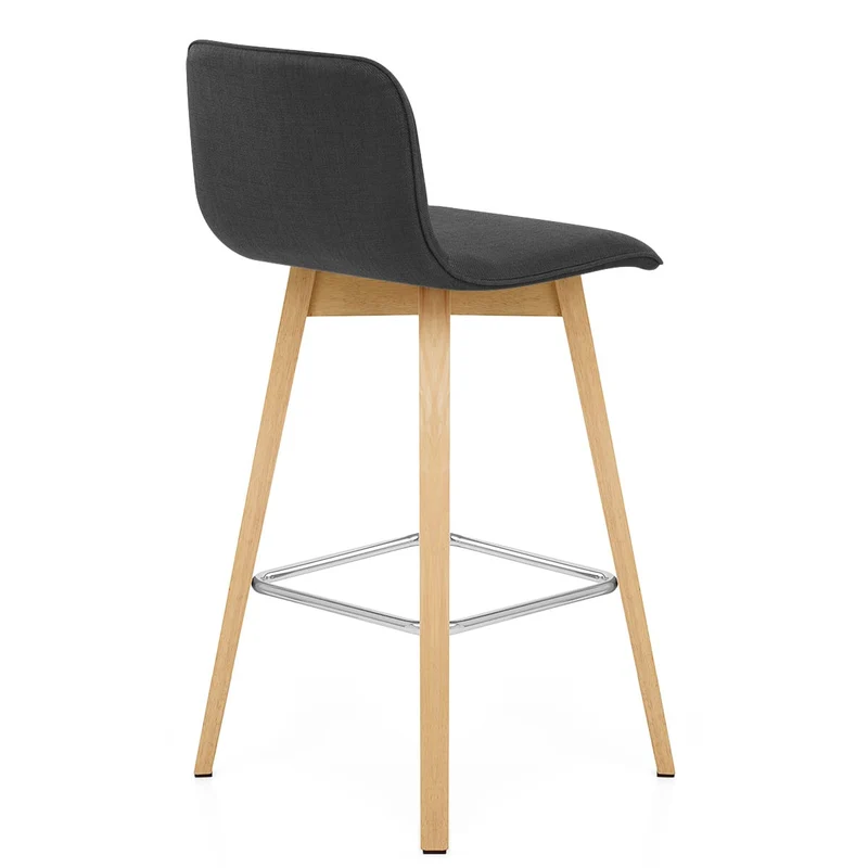 Chaise de Bar Bois - Tide Noir