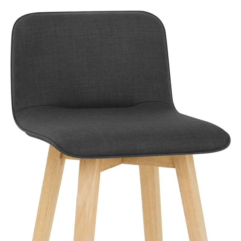 Chaise de Bar Bois - Tide Noir