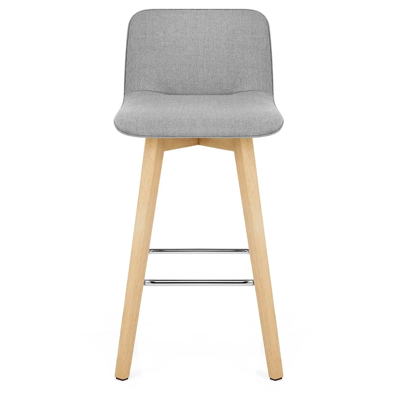 Chaise de Bar Bois - Tide Gris