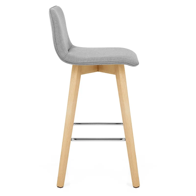 Chaise de Bar Bois - Tide Gris