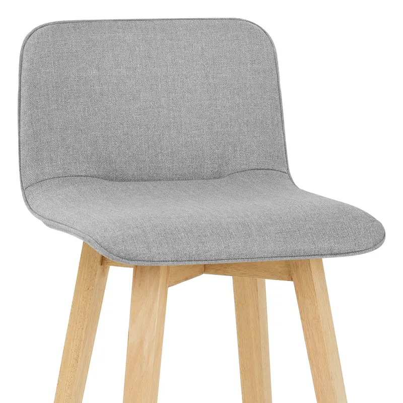Chaise de Bar Bois - Tide Gris