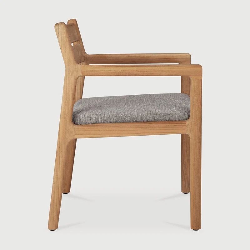 Chaise Extérieure Jack d'Ethnicraft avec Coussin