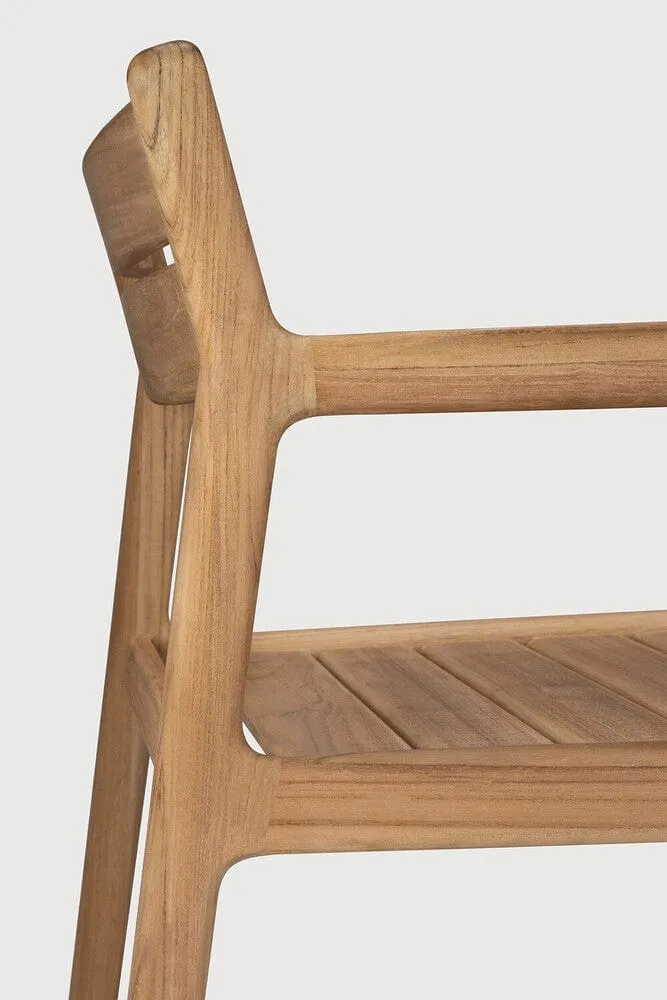 Ethnicraft - Cadre de Chaise Jack en Teck (sans coussin)