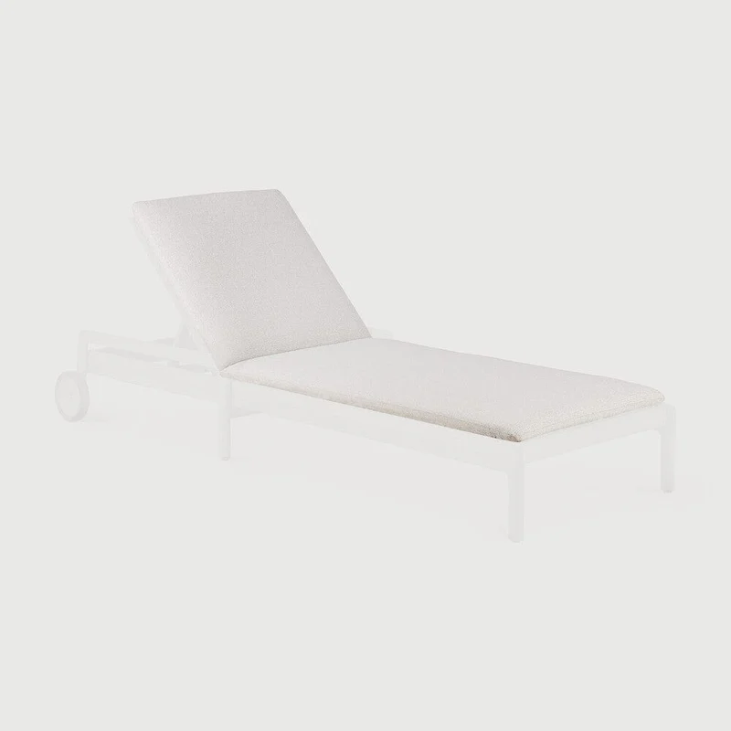 Ethnicraft Chaise longue - Coussin fin Jack