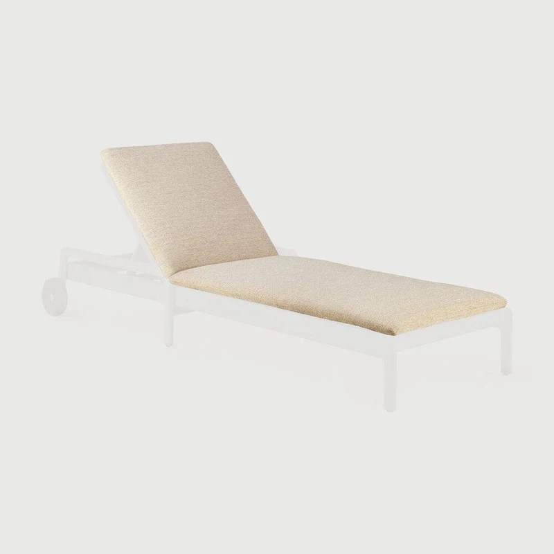 Ethnicraft Chaise longue - Coussin fin Jack