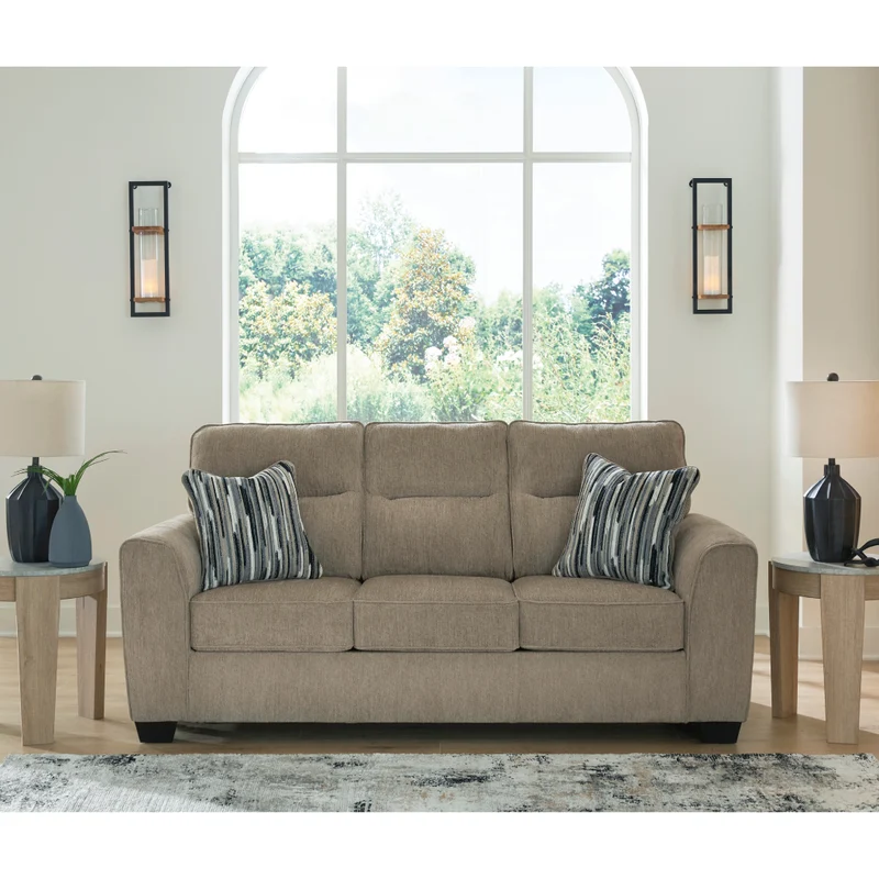 Sofa en tissu avec coussins - Olten