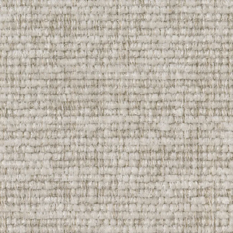 Fauteuil surdimensionné en tissu beige pâle avec coussin - Heartcort