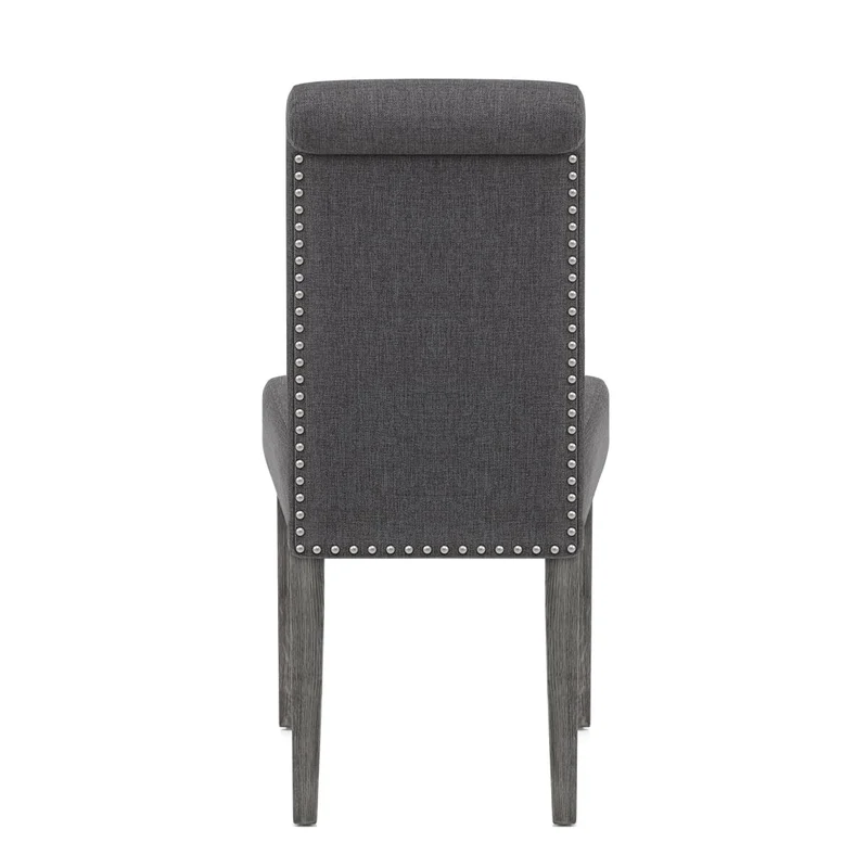 Chaise Tissu Bois - Moreton Gris