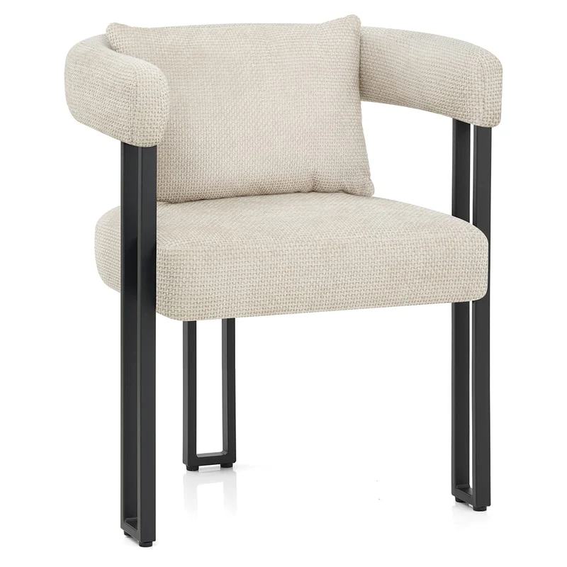 Chaise Tissu - Gigi Crème