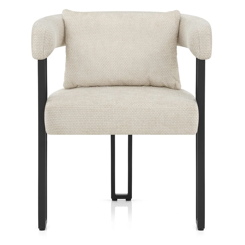 Chaise Tissu - Gigi Crème
