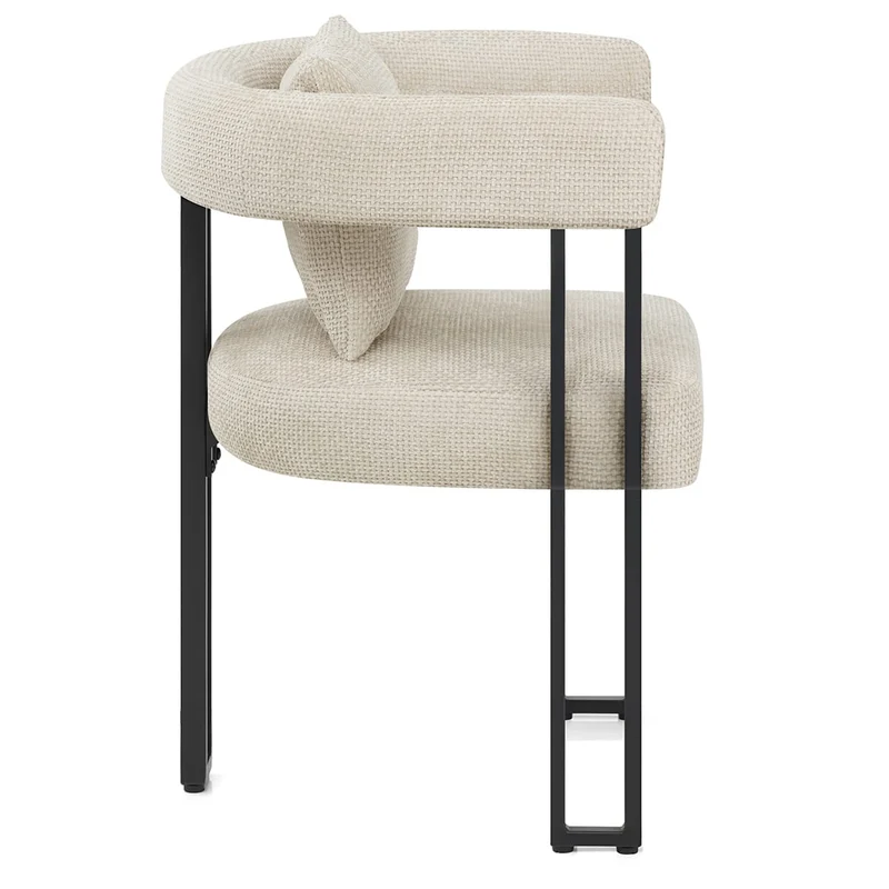 Chaise Tissu - Gigi Crème
