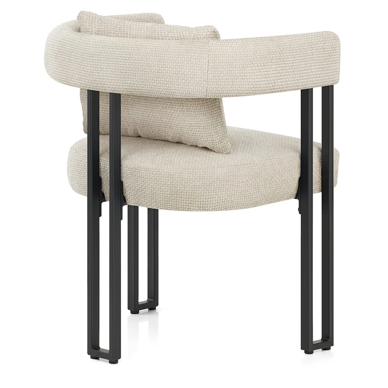 Chaise Tissu - Gigi Crème