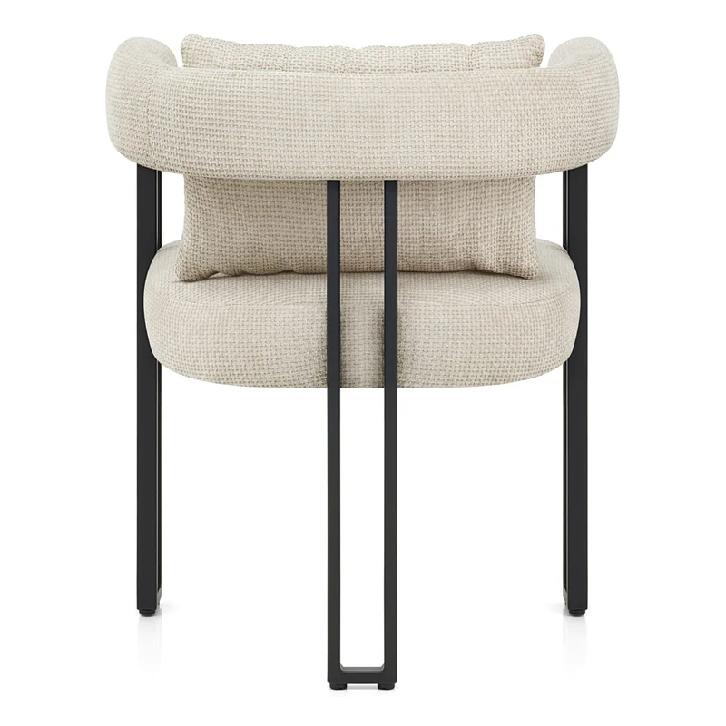 Chaise Tissu - Gigi Crème