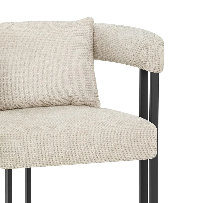 Chaise Tissu - Gigi Crème