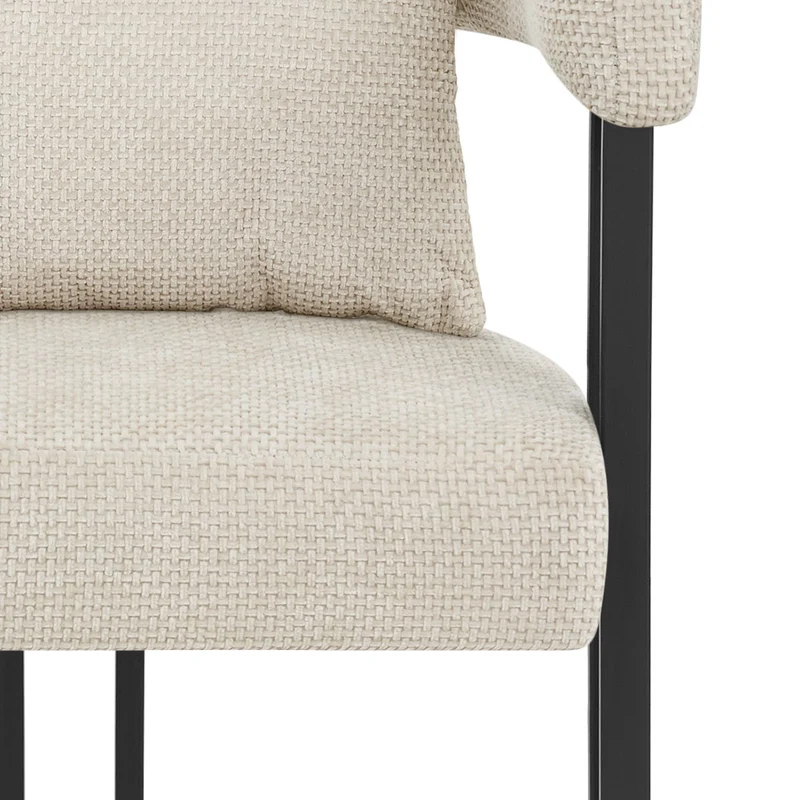 Chaise Tissu - Gigi Crème