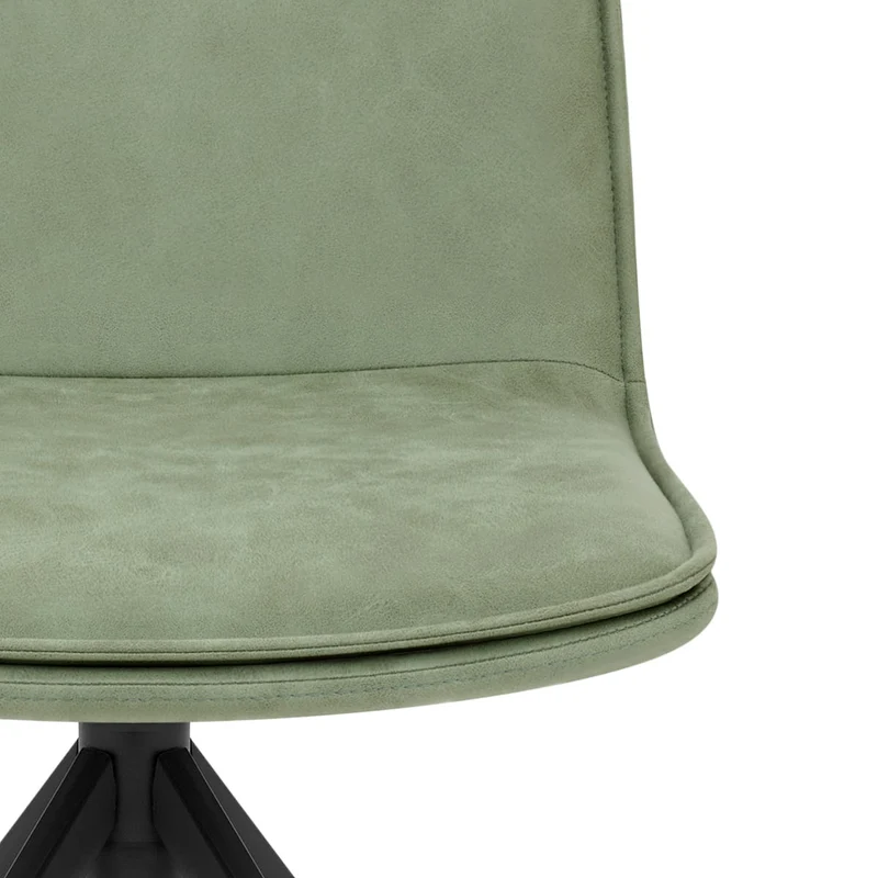 Chaise Faux Cuir - Genesis Vert