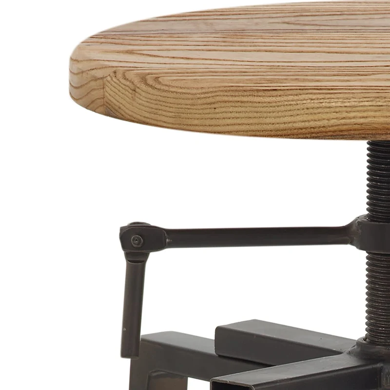 Tabouret de Bar Bois Clair - Industrial Turner Bois