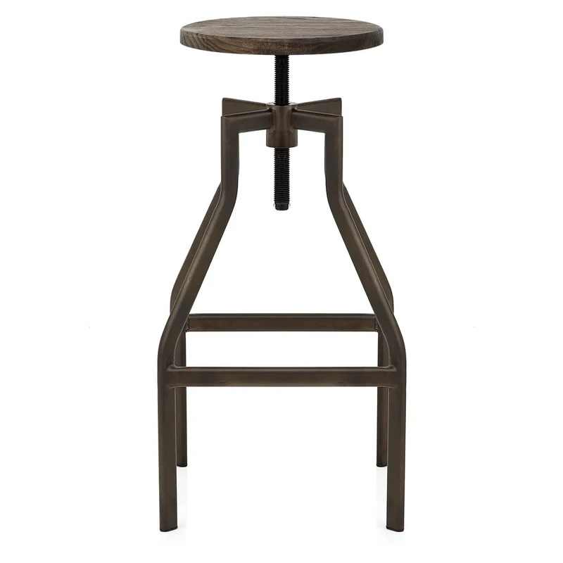Tabouret de bar Bois Foncé - Vintage Revolution Bois
