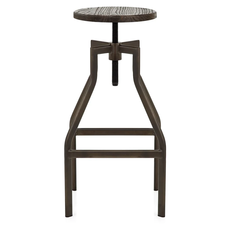 Tabouret de bar Bois Foncé - Vintage Revolution Bois