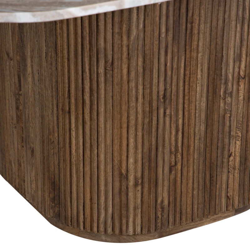 Table a manger plateau marbre 170x130 | Manguier Kfir III