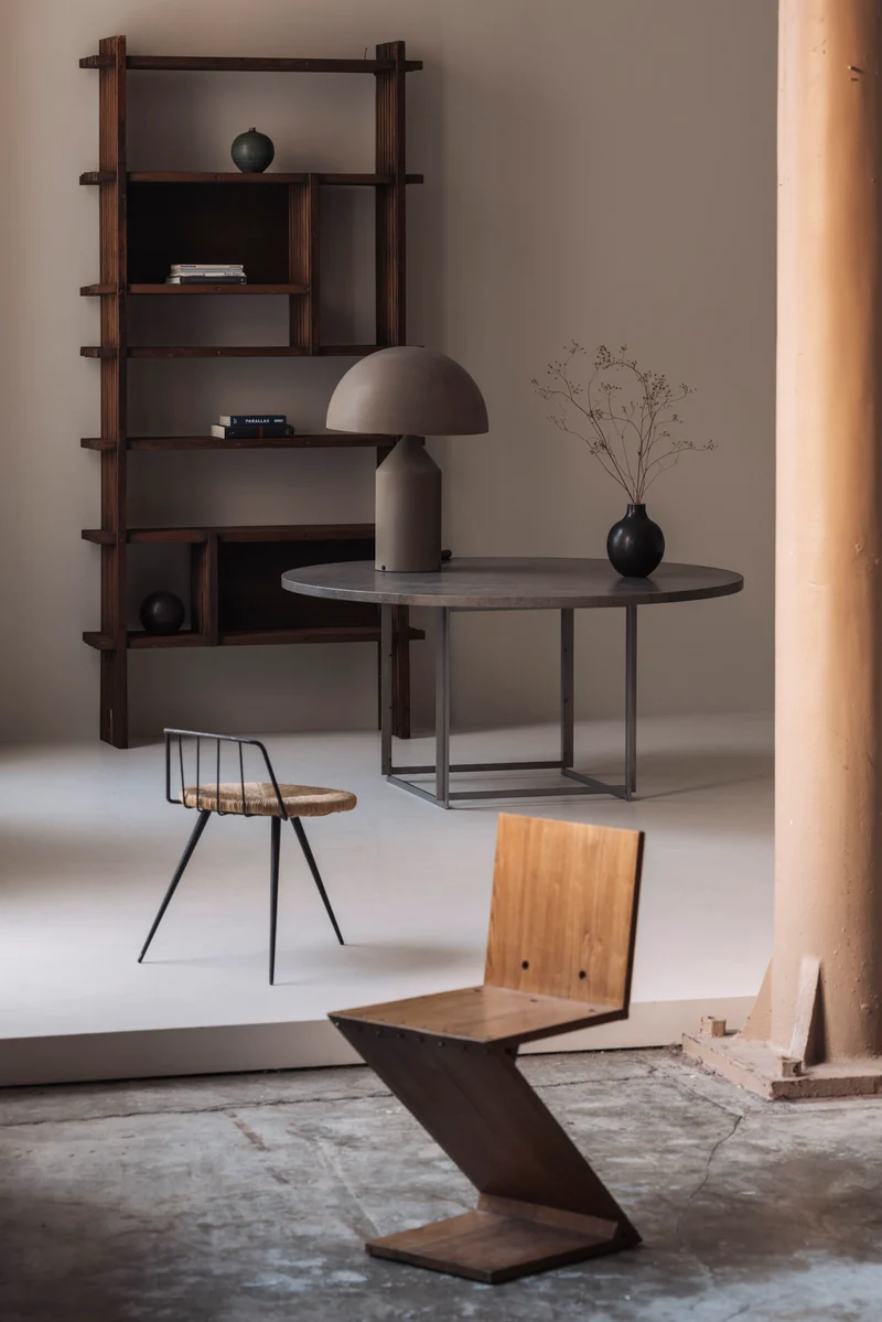Early Zig Zag chair by Gerrit Thomas Rietveld for Gerard van de Groenekan, 1960s