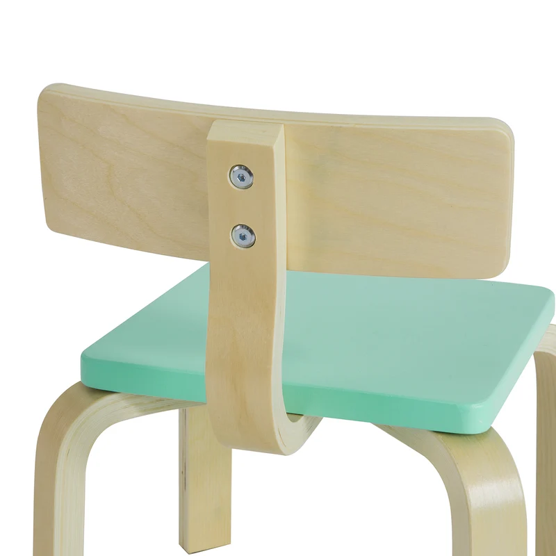 SoBuy KMB29-HB Chaise pour Enfant en Bois Bouleau Chaise Enfant Confortable