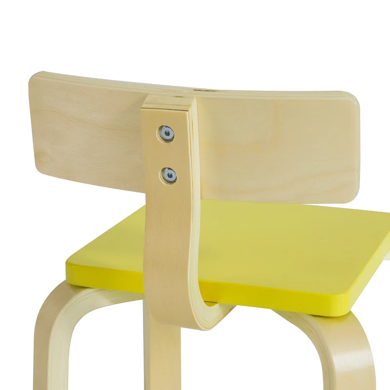 SoBuy KMB29-GR Chaise pour Enfant en Bois Bouleau Chaise Enfant Confortable avec Dossier