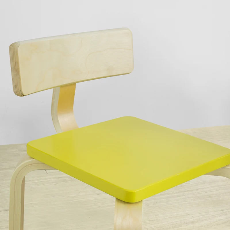 SoBuy KMB29-GR Chaise pour Enfant en Bois Bouleau Chaise Enfant Confortable avec Dossier