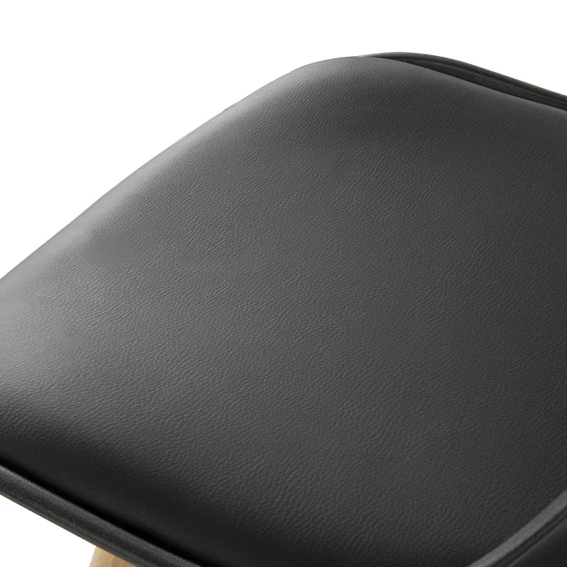 SoBuy FST69-Sch Tabouret de Bar Tabouret Haut Cuisine Chaise de Bar avec Dossier