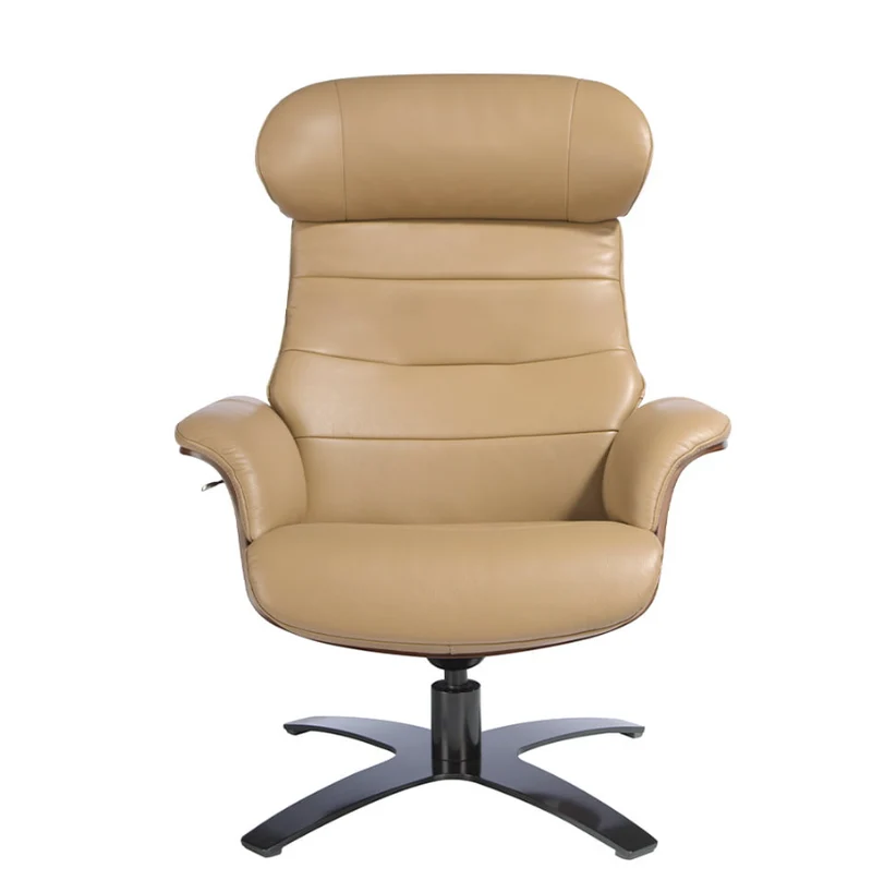 Fauteuil pivotant sable Angel Cerda
