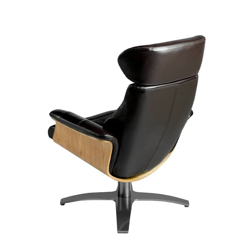 Fauteuil pivotant noir Angel Cerda