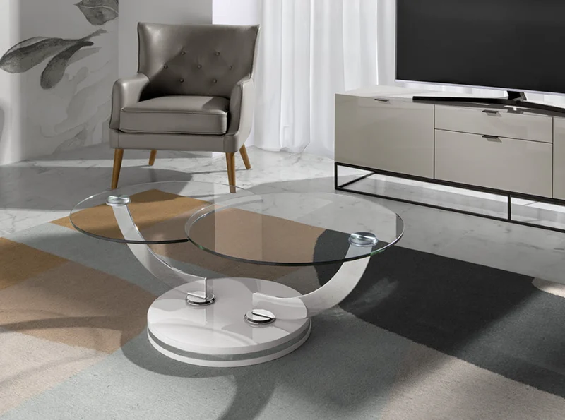 Fauteuil en cuir gris Angel Cerda