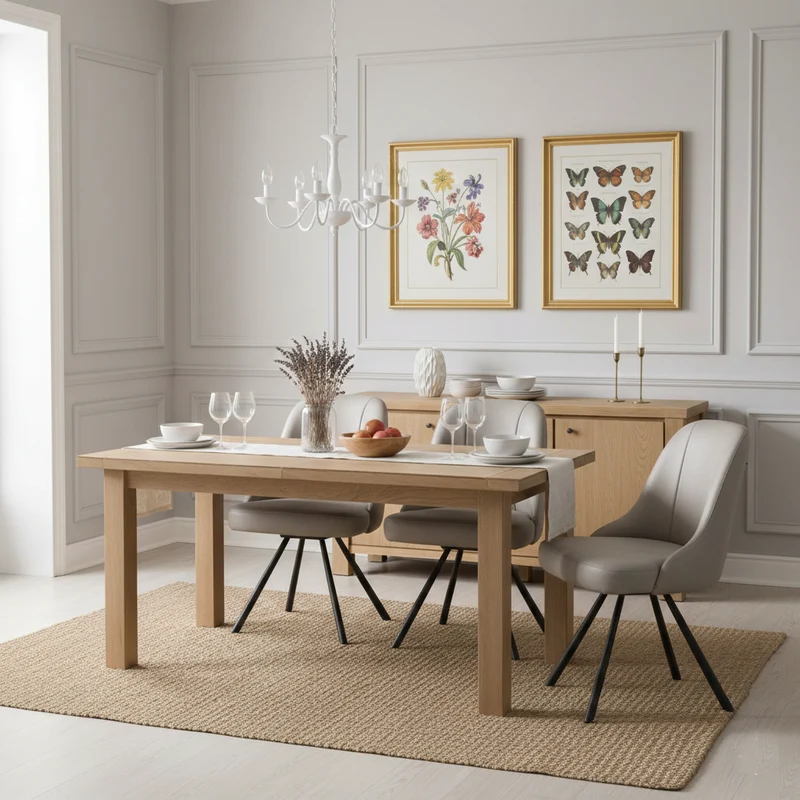 Chaise gris clair | Eran