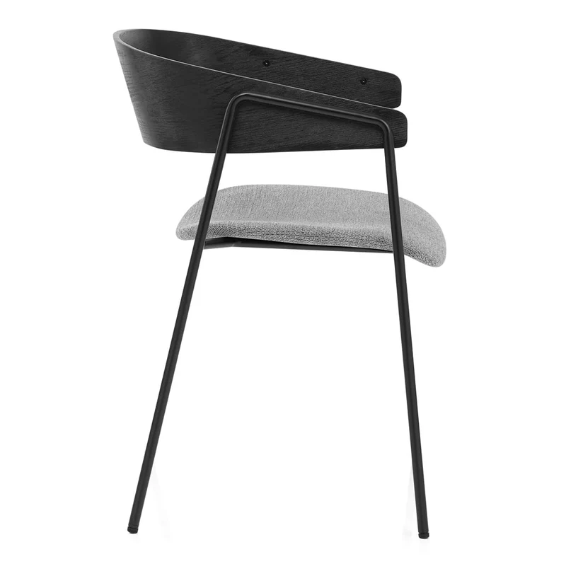 Chaise Tissu - Lauren Gris