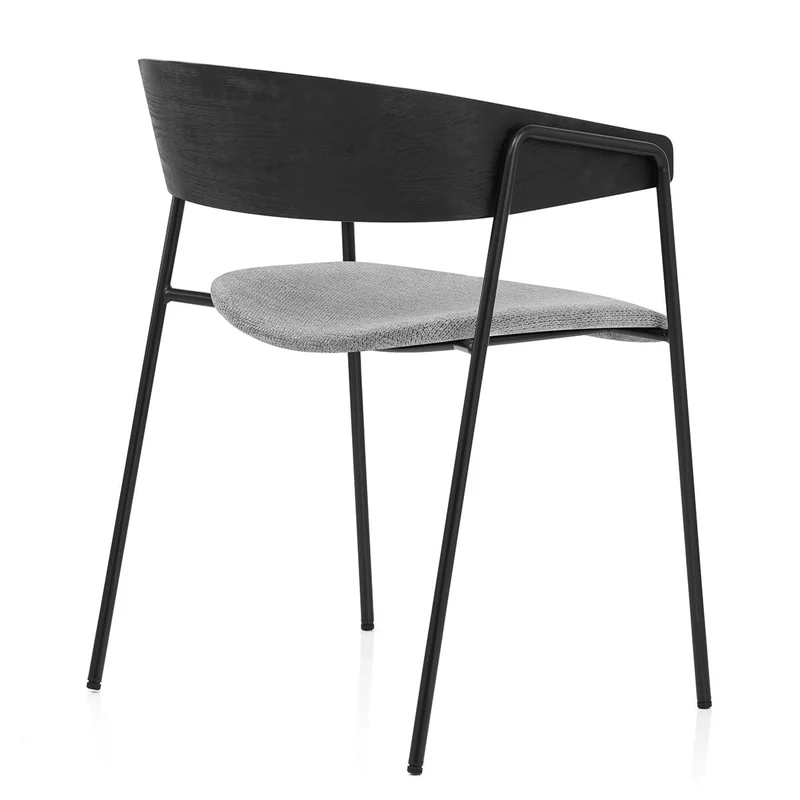 Chaise Tissu - Lauren Gris