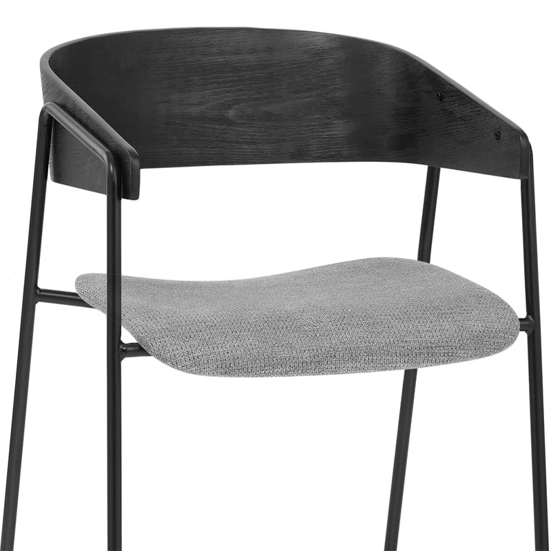 Chaise Tissu - Lauren Gris
