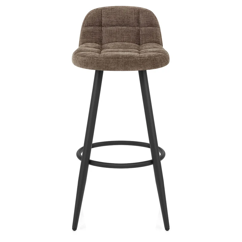 Tabouret Tissu - Solo Marron