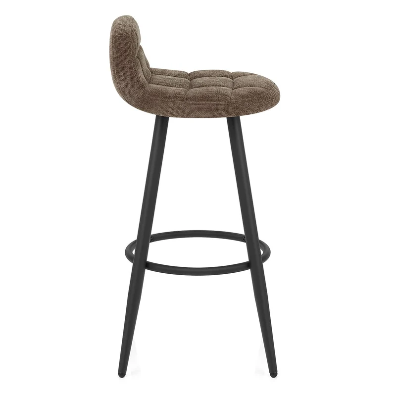 Tabouret Tissu - Solo Marron