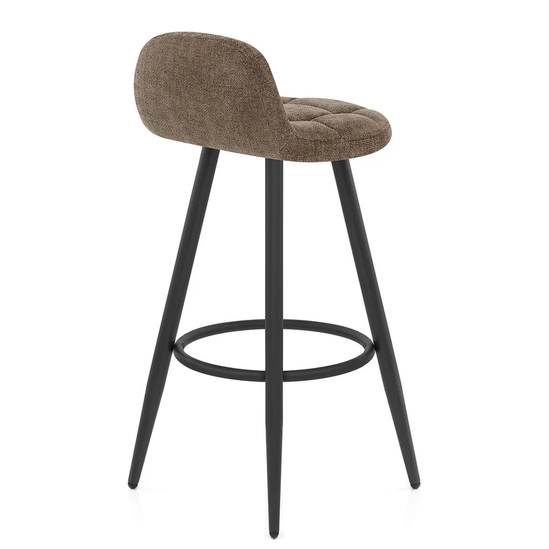 Tabouret Tissu - Solo Marron